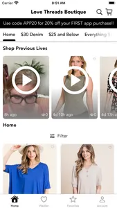 Love Threads Boutique screenshot 1