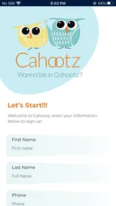 Cahootz App screenshot 1