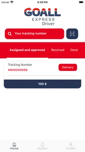 GoAll Express Driver screenshot 2