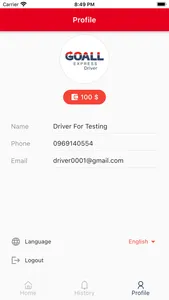 GoAll Express Driver screenshot 4