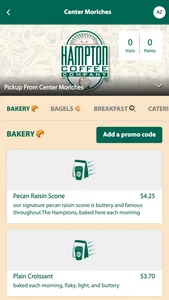 Hampton Coffee screenshot 2