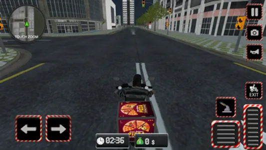 Motorcycle Pizza Delivery Game screenshot 1