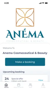 Anéma Cosmeceutical & Beauty screenshot 0