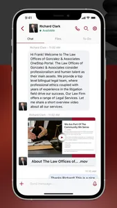 Gonzalez Law: Client Portal screenshot 2