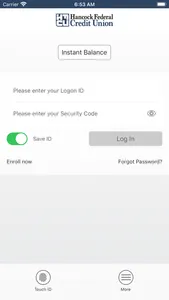 Hancock Federal Credit Union screenshot 2