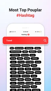 Hashtag : Get Like & Followers screenshot 3
