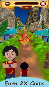 Shiva Jungle Run screenshot 1