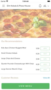 Elm Kebab & Pizza House screenshot 0