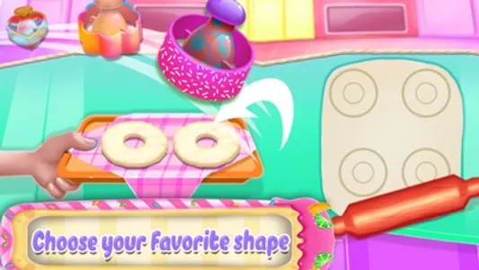 Donut Making Shop Cooking Game screenshot 1