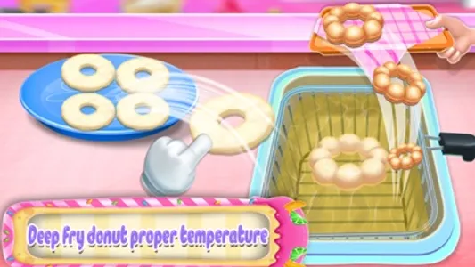 Donut Making Shop Cooking Game screenshot 2