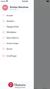 Humana BPA screenshot 2