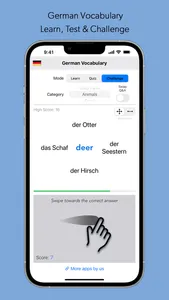 Learn - German Vocabulary screenshot 0