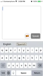 Spanish Keyboard+ screenshot 1