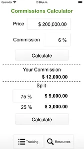 Commissions Calculator screenshot 0