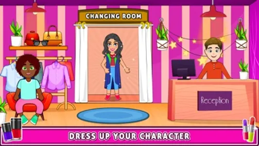 Dress Up Makeover Fashion Game screenshot 0