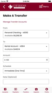 Citizens Bank and Trust screenshot 3