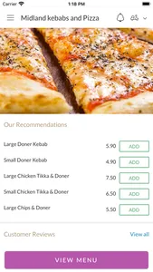 Midland kebabs and Pizza screenshot 1