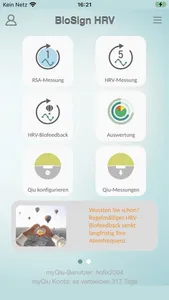 BioSign HRV screenshot 0