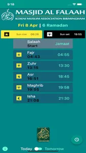 KMAB Salaah Timetable screenshot 5