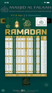 KMAB Salaah Timetable screenshot 6