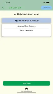 Bohra Calendar Plus screenshot 4