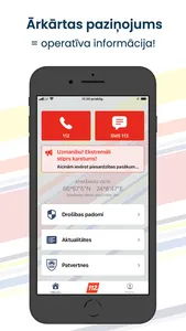 112 Latvija screenshot 1