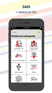 112 Latvija screenshot 3