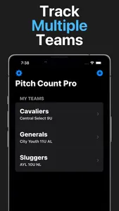 Pitch Count Pro Tracker screenshot 6