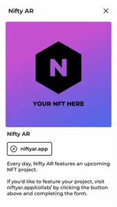 Nifty AR screenshot 2