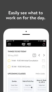 UFC GYM+ screenshot 1
