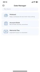 Date Manager screenshot 0