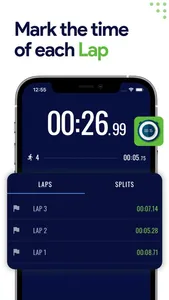 Stopwatch TrackR screenshot 2