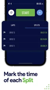 Stopwatch TrackR screenshot 3