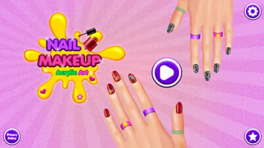 Nail Art Acrylic Makeup Salon screenshot 3