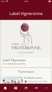 Label Vigneronne Vin de Femmes screenshot 0