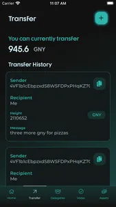 GNY Wallet screenshot 2