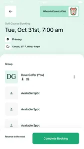 Whoosh Member App screenshot 3