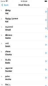 Learn Hindi through Tamil screenshot 3