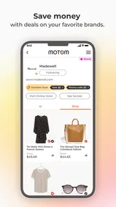 Motom: Social Shopping screenshot 7