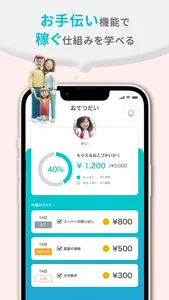 親子のお金の管理アプリ ：manimo screenshot 2