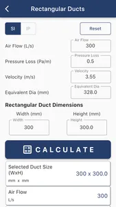 TALO Duct Sizer screenshot 7