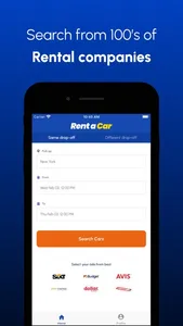 Rent a Car・Cheap Rental Cars screenshot 1