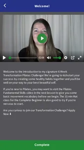 PilatesU screenshot 2