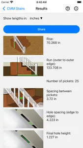 CMM Stair Rail Calculator screenshot 7