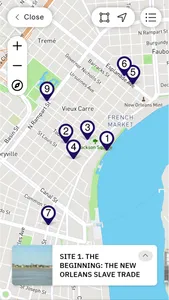 New Orleans Slave Trade App screenshot 2