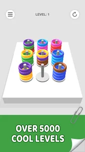 Sort Rings - Color Puzzle screenshot 2