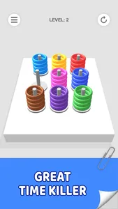 Sort Rings - Color Puzzle screenshot 3