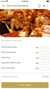 Fresh Pizza And Kebabs screenshot 1