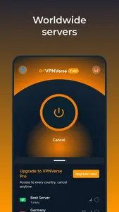 VPNVerse - VPN for iPhone screenshot 1