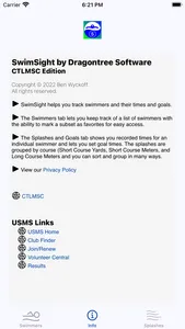 Swimsight CTLMSC screenshot 2